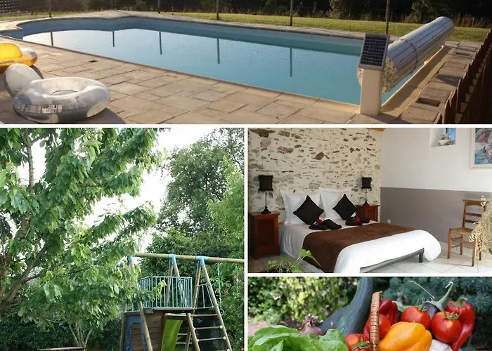 住宿加早餐酒店 查姆普乐尼尔住宿加早餐旅馆 Saint-Paul-en-Pareds